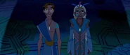 Kida Nedakh and Milo Thatch (Atlantis: The Lost Empire)