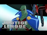Martian Manhunter aappears for the first time - Justice League