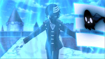 Soul eater death the kid sanzu lines death cannon power