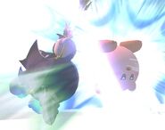 Meta Knight's (Super Smash Bros. Brawl) Final Smash, Galaxia Darkness.