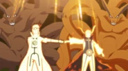Minato and Naruto bump fists.jpg (40 KB) Minato Namikaze (Naruto) use the Reaper Death Seal to split Kurama/Nine-Tails' spirit into yin and yang, sealing the yin half into himself and the yang half into his son, Naruto Uzumaki.