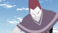 Kakō using Dust Release.gif (4.37 MB) Kakō (Boruto: Naruto Next Generations) using "Dust Release: Detachment of the Primitive World Technique" to disintegrate Boruto's clone.