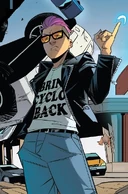 Kid Omega (Marvel Comics) can sense and manipulate matter and energy on a subatomic level