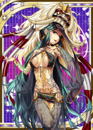 Rangda (Valkyrie Crusade) is a all powerful witch that possess magic runes on her skin