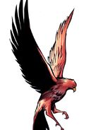 Redwing, pet falcon of the Falcon (Marvel Comics)