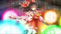 On top of her status as guardian of the Hakurei Barrier protecting her from being killed, Reimu Hakurei's (Touhou Project) Fantasy Nature technique, which enables her to float away from reality and become impossible to attack, was considered too powerful to use as a spell card until Marisa Kirisame gave it a name and time limit.