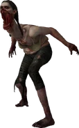 Spitter 2.png (174 KB) The Spitter (Left 4 Dead) constantly generates acid that she uses to spit at enemies. Due to the continuous production of acid, it has even melted her own body.