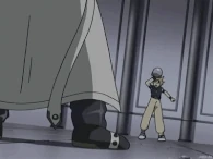 Using Babbo's 2nd version, Bubble Launcher, Ginta (Marchen Awakens Romance) can shoot bubbles that create powerful explosions when they pop.