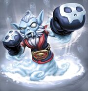 Night Shift (Skylanders SWAP Force) bears fists that can pack a punch.