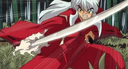 Despite is mediocre swordsmanship, Inuyasha's (InuYasha) strength in sheer force of the Tessaiga has allowed him to defeat both demons and humans of terrifying power. Though his skills do improve, he still prefers the direct approach whenever he is in battle.