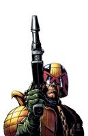 Judge Dredd (2000 AD) is your judge, jury and executioner if need be.