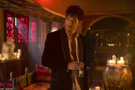 Magnus Bane (The Mortal Instruments) is the offspring of a demon and a human.