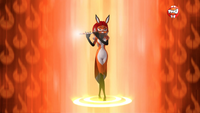 Rena Rouge's (Miraculous: Tales of Ladybug & Cat Noir) "Mirage" allows her to create powerful illusions.