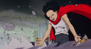 Tetsuo (Akira) possesses god-like telekinesis, but lacks the mental stability to use it for good.