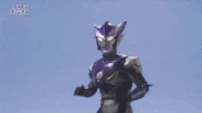 Ultraman Rosso Wind (Ultraman series) using Storm Flicker.