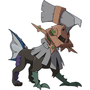 Type: Null (Pokémon) was created by the Aether Foundation to oppose the powers of the Ultra Beasts.