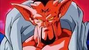 Babidi (Dragon Ball Z) has branded Dabura with the Majin symbol, turning him into his servant.