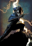 Specifically devoted to stick fighting, Dick Grayson/Nightwing (DC Comics) is a master in Eskrima fighting of the Philippines.