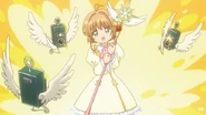 The Record Card (Cardcaptor Sakura: Clear Card) has the ability to film anything and then project it as a realistic hologram.