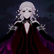 Salem (RWBY) was cursed with immortality by the Gods, as punishment for her deception.