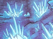 Terrigen Crystals.jpg (39 KB) The Terrigen Crystals (Marvel Comics) are rare minerals created by the Kree and used by the Inhumans to activate their genetics and powers.