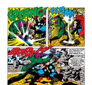 Thor vs The Wrecker (Marvel Comics)