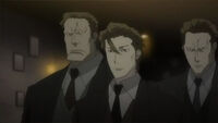 Due to drinking the Cure-All Elixir, the Gandor Brothers (Baccano!) became Immortals, as such they could regenerate from any injury.