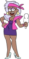 Dynamite Watkins (OK K.O.! Let's Be Heroes) can force others to tell the truth using her attention-fueled microphone.