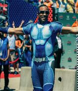 A-Train.jpeg (135 KB) A-Train (The Boys) is a combination of Quicksilver in Marvel comics and The Flash in DC comics.