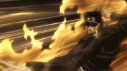 Star Platinum destroy The World (JoJo).gif (8.5 MB) ...and later finishes off 'The World.