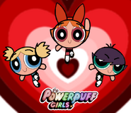 Powerpuff Girls with eyebrows