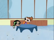 Buttercup destroying Susie Jenkins' cookie in Substitute Creature.