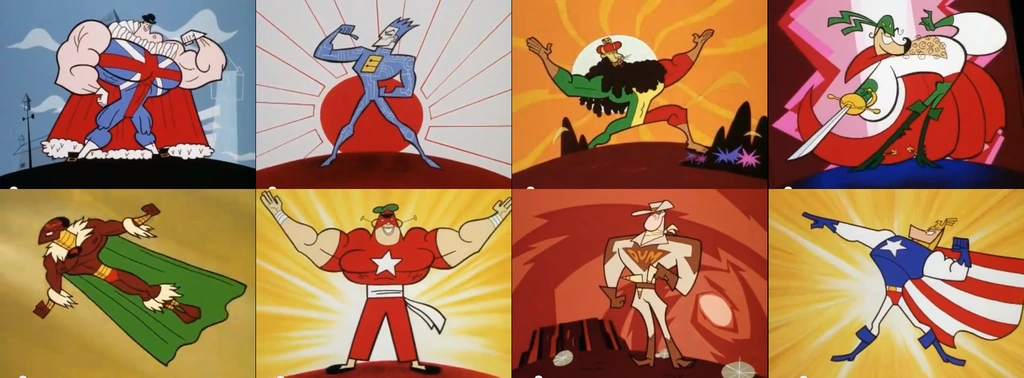 Association of World Super Men | Powerpuff Girls Wiki | Fandom