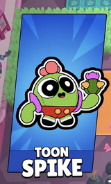 Spike as a PowerPuff Girl