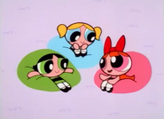 Blossom and Buttercup consider themselves lucky to have a sister like Bubbles...