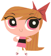 Blossom rendered in CGI format as seen in the special The Powerpuff Girls: Dance Pantsed.