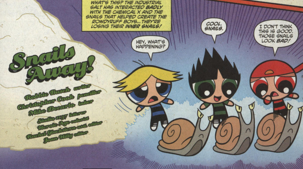 The Powerpuff Girls - Comic, Boy Short