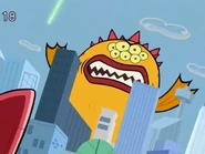Giant Fishballoon's cameo in Powerpuff Girls Z