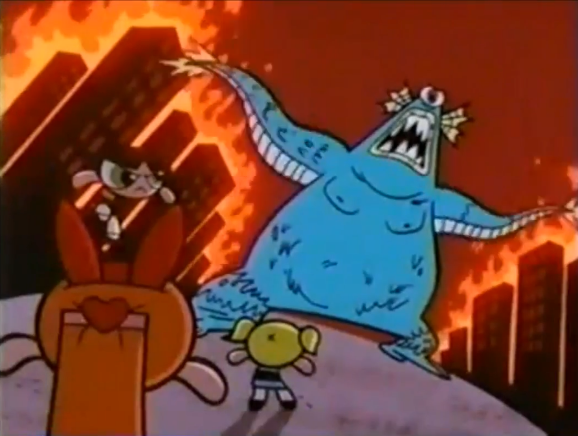 Blue Cyclops Monster Powerpuff Girls Wiki Fandom Blue Cyclops Monster Powerpuff Girls Wiki Fandom