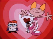 Reference to The Powerpuff Girls episode outro sequence from "Aye Aye Eyes".