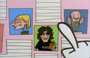 Craig McCracken's cameo, alongside Don Shank in the episode Slumbering with the Enemy.