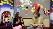 Craig being interviewed about the show Wander Over Yonder.