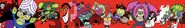 A full panorama of the villains