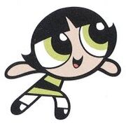 Buttercup reaches and looks