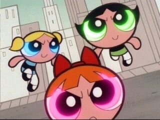 Girls activate laser vision.jpg