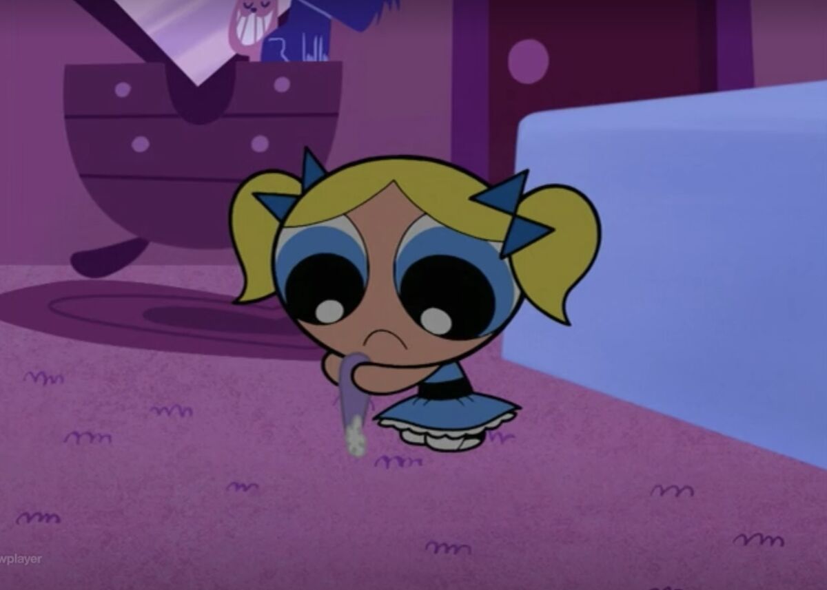 bubbles crying