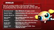 Bubbles' bio and how she appears in Cartoon Network: Punch Time Explosion