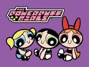 The Powerpuff Girls Sitting