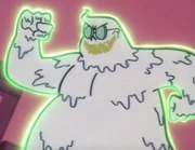 Elmer as paste monster