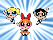 Powerpuff Punch! (the Girls are about the give K.A.R.R one final blow in Coupe D'etat.